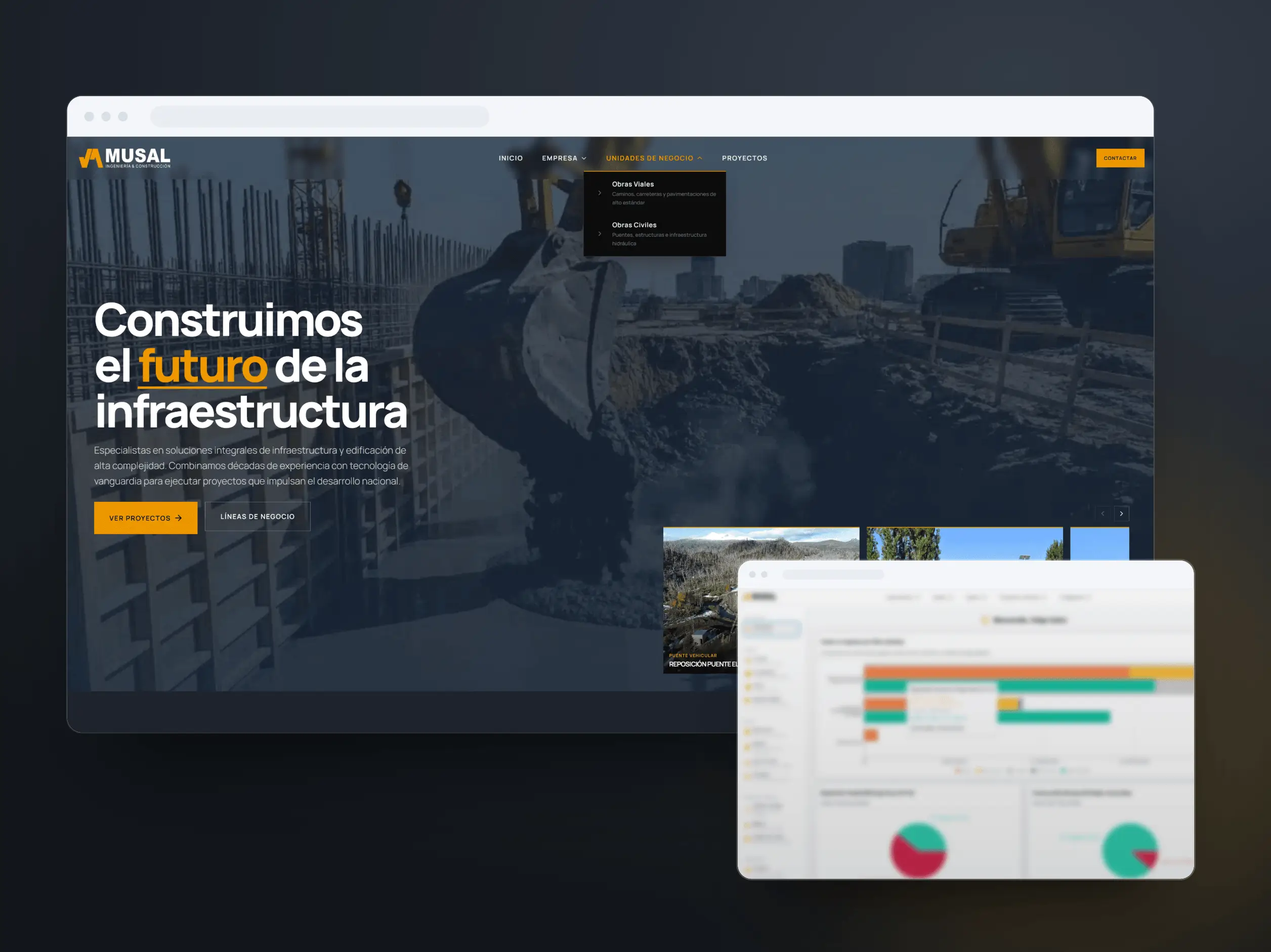 Proyecto Musal — REDISEÑO WEB · SOFTWARE DE GESTIÓN
